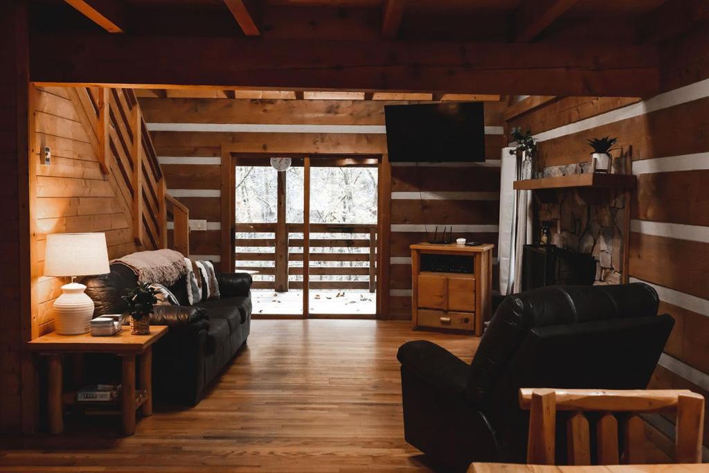 Wolf Creek Cabin At 36 North - Hot Tub Purlear Exterior foto